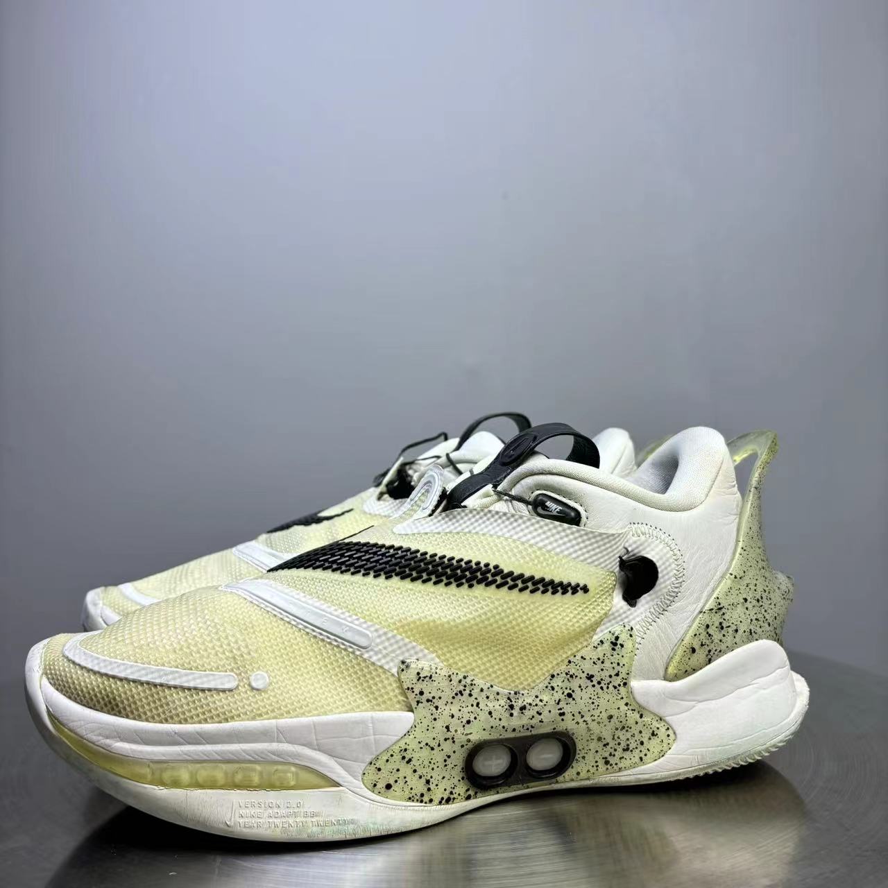 90新 NIKE/耐克 42.5码 Adapt bb2.0 奥利奥球鞋 非原盒 无充电板