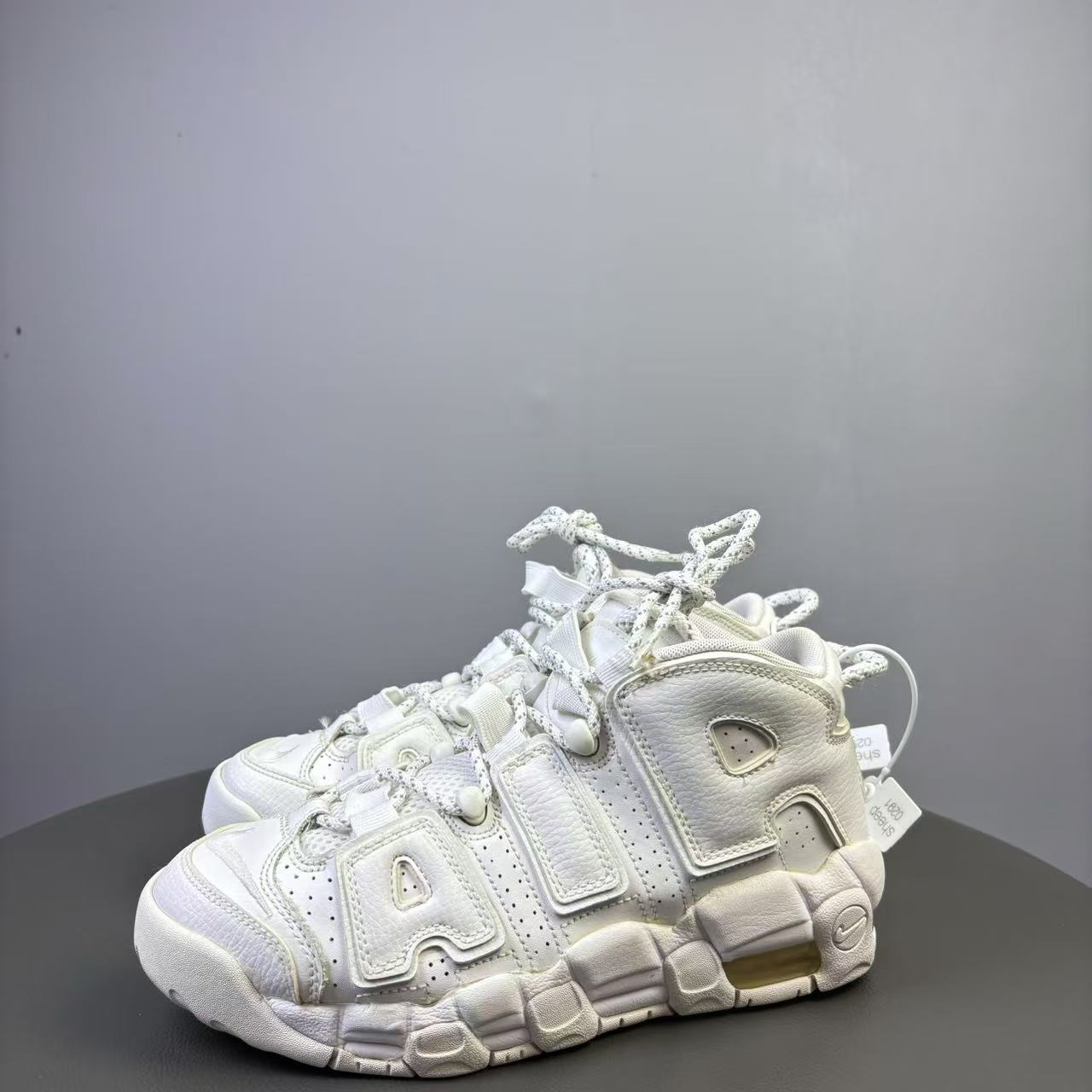 95新 NIKE/耐克 38.5码 Nike皮蓬纯白球鞋 （偏小）非原盒