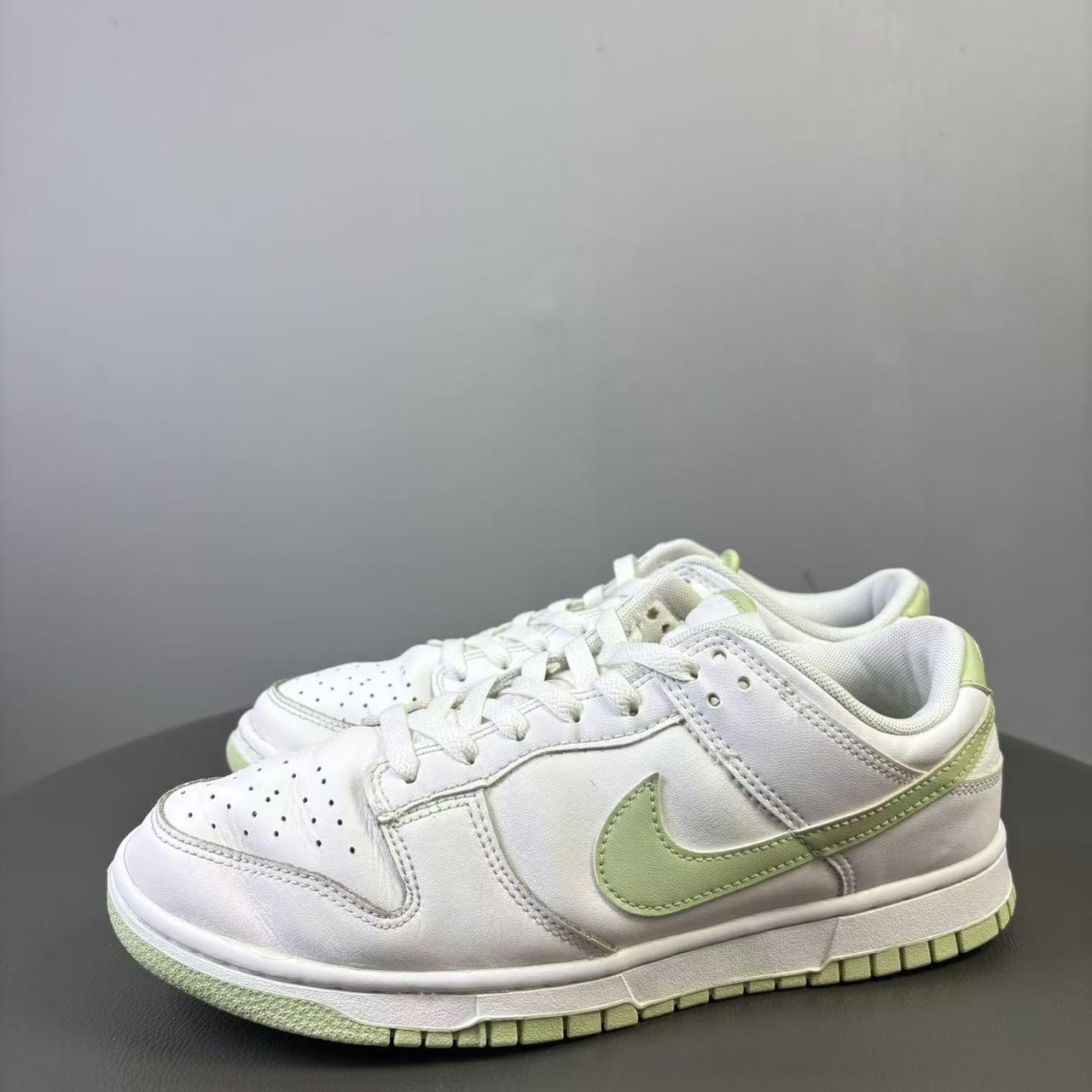 90新 NIKE/耐克 42码 NikeDunk白绿球鞋 非原盒 