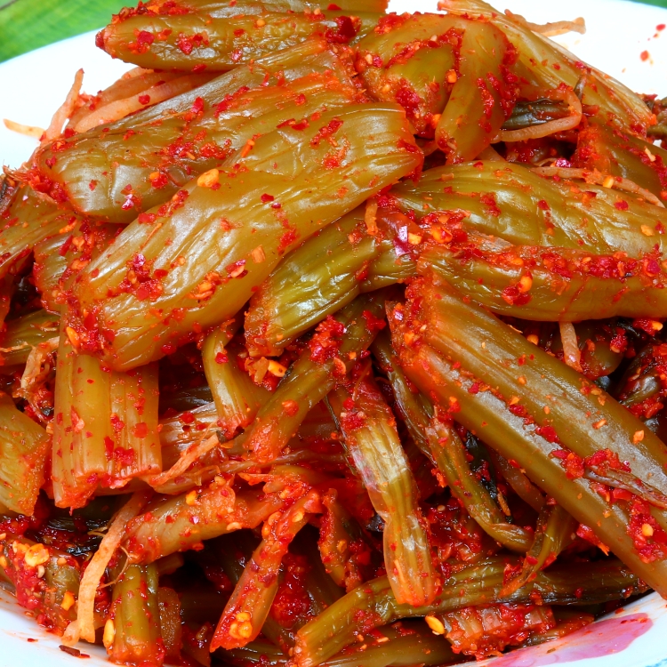 腌菜傣味腊腌菜德宏特产芒市勐戛老坛酸菜咸菜辣腌菜 下饭菜1斤