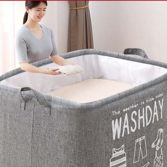 衣物收纳箱大容量24衣服被子收纳袋整理棉被布艺搬家袋子新疆包邮