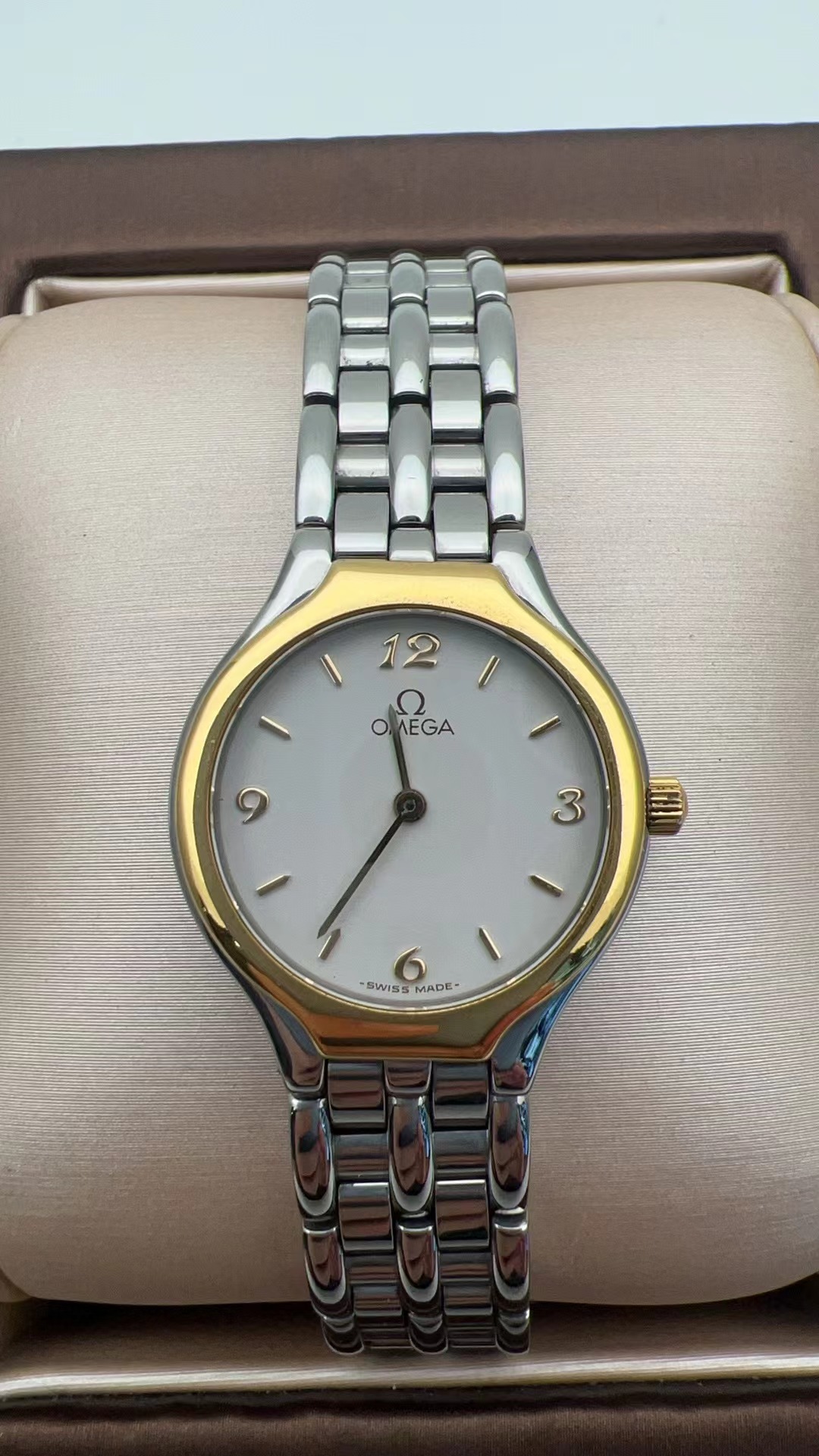 95新 Omega/欧米茄 23mm石英表MW1062蝶飞系列瑞士名表