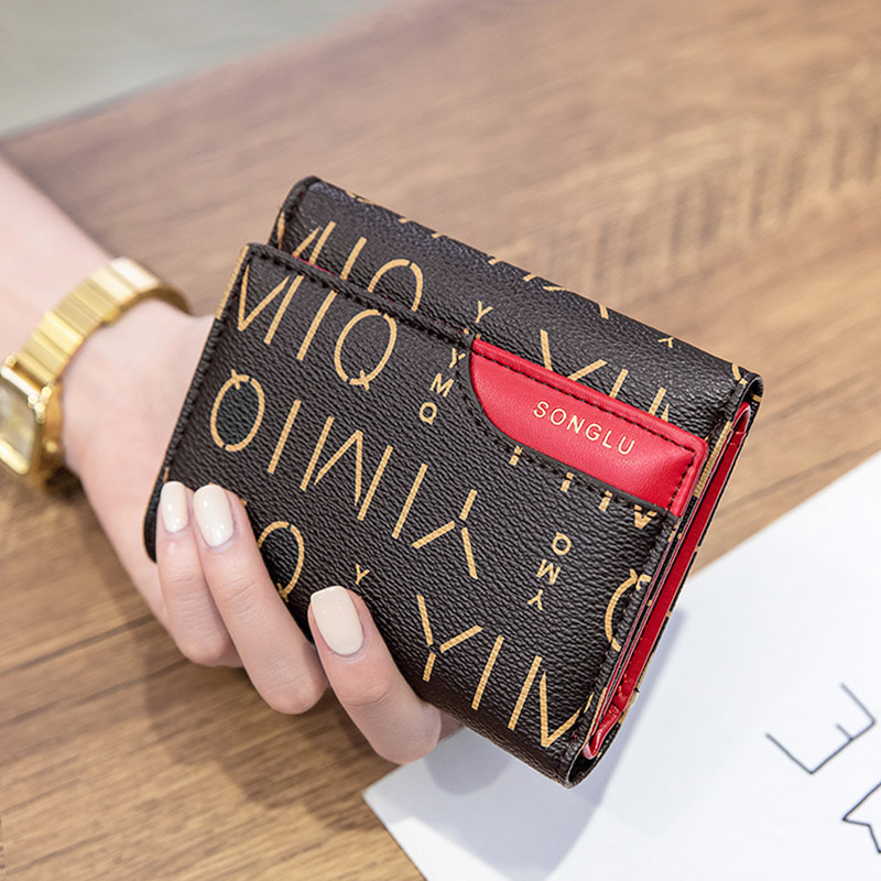 钱包女夏短款卡包女士精致高档2025新款三折叠小众设计小巧零钱包