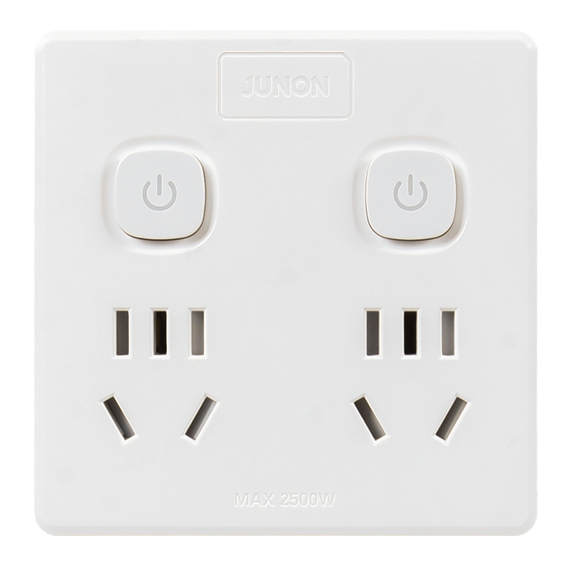 俊朗JUNON旗舰店86型插座转换器多功能无线转换插座小巧便捷新款