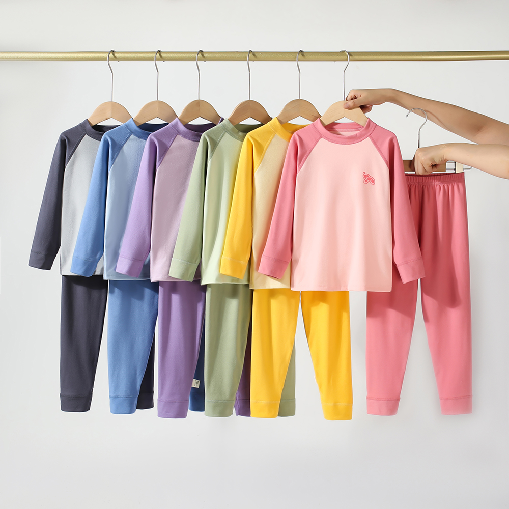 【顾奈】秋冬7A抗菌暖绒亲子保暖内衣套装秋衣秋裤