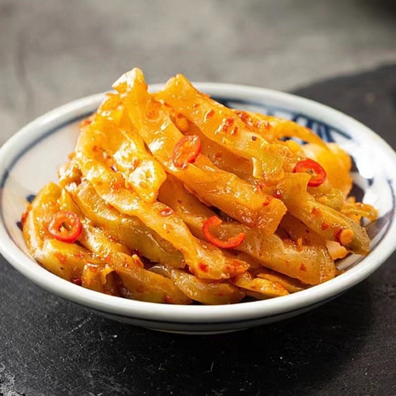 下饭必备榨菜一包50g非常好吃荣妈家贡菜干提供福利脆嫩脆爽榨菜