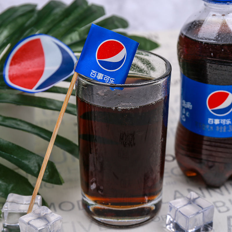 蓝 甄选扬哥力荐可乐原味300ml*6瓶装有糖可乐汽水碳酸饮料迷你装