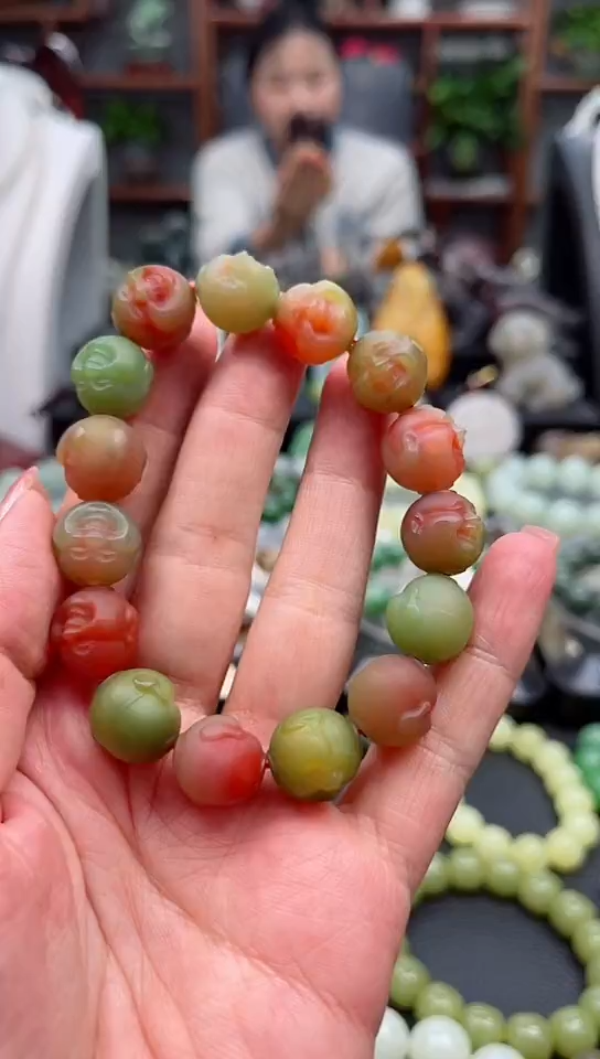 【闪购商品】玛瑙/玉髓手链未镶嵌手串卡13