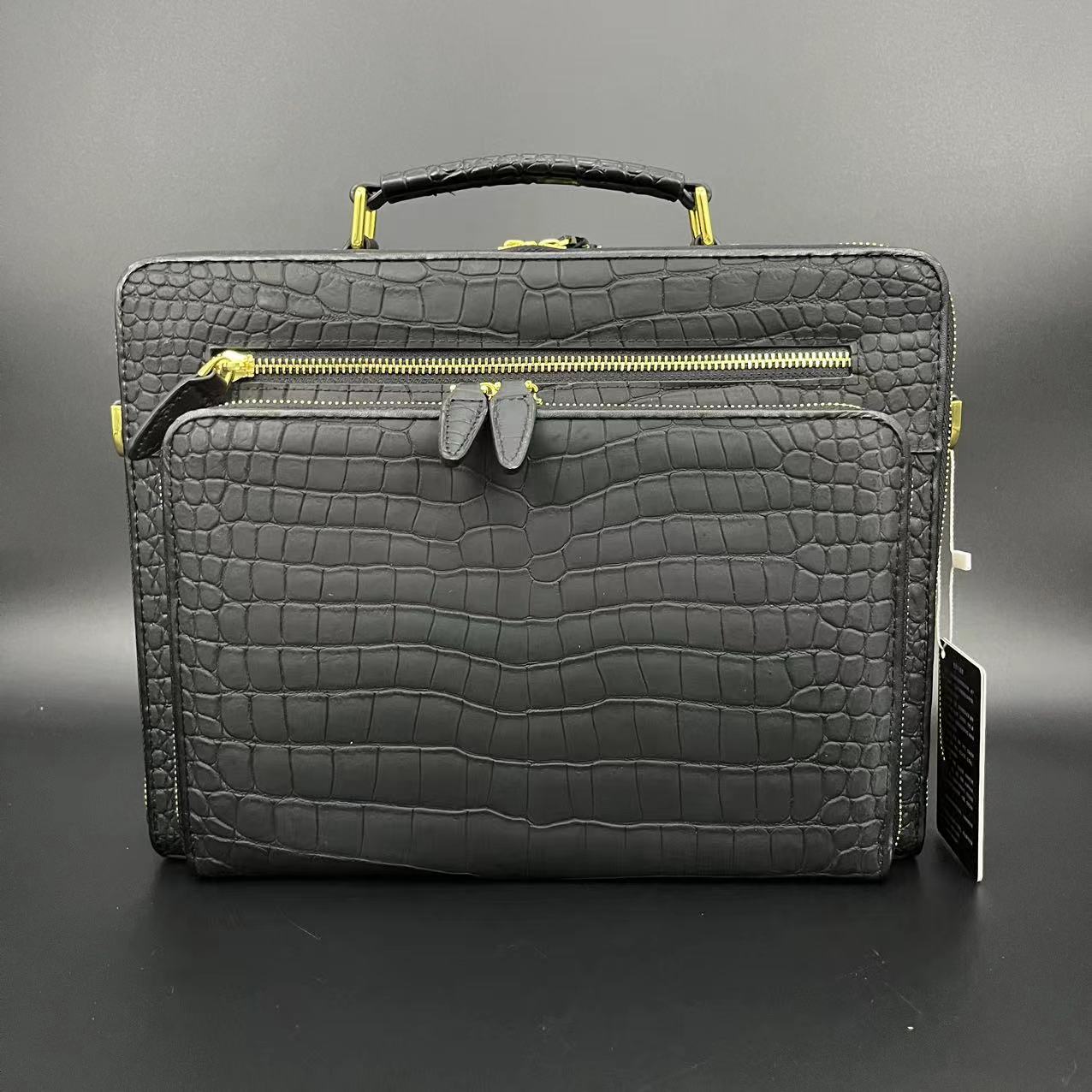 E湾亚光雾面单肩斜挎商务手提箱包