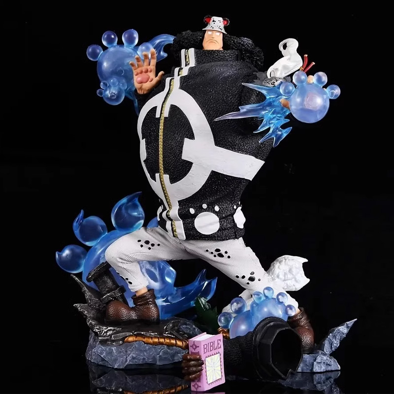 暴君熊 巴索罗缪·大熊 可发光 雕像模型 盒装手办摆件