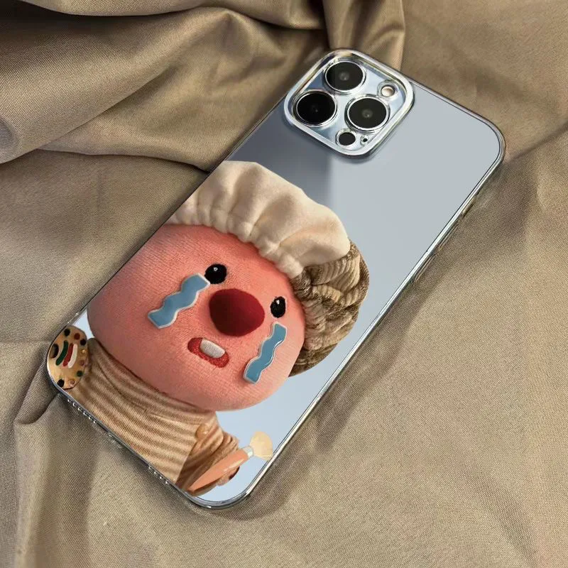 哭泣海狸适用iPhone15promax手机壳苹果13个性11/7/8plus透明xmax