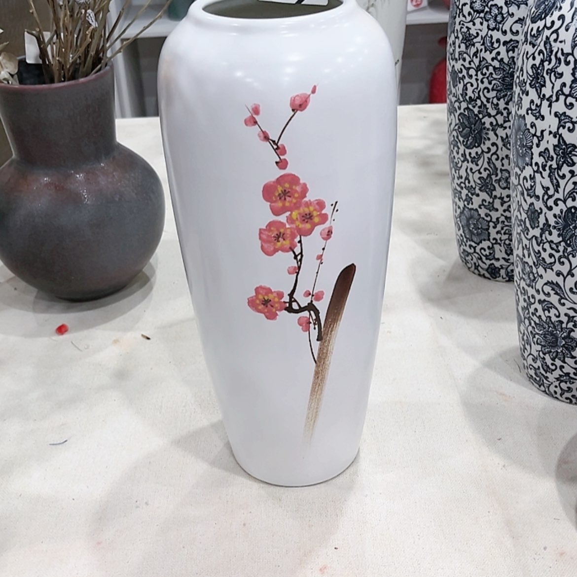 【闪购商品】陶瓷瓶钟**生03高25口8.5