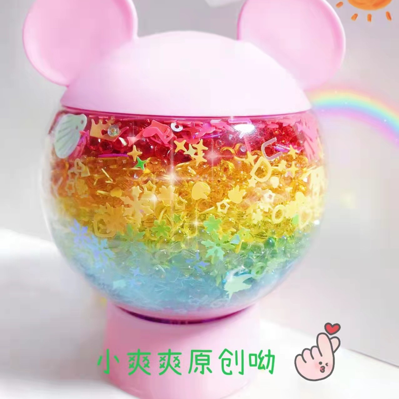 自选美甲饰品 迷你卡通 花花蝴蝶蝴蝶结清新DIY 连麦选款 配件DIY