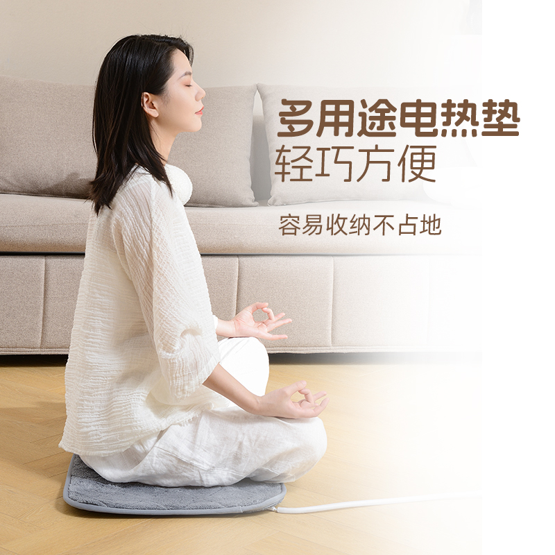 彩阳加热坐垫电加热垫家用取暖臀部发热垫冬季办公椅电热垫椅子垫