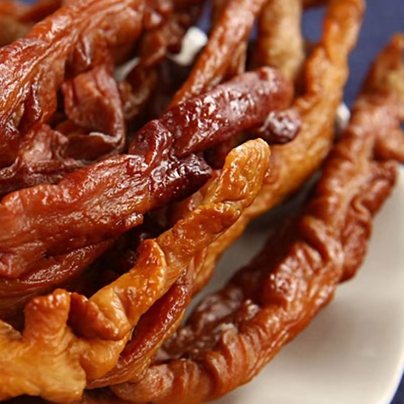 【腊肥肠➕萝卜干】正宗农家米糠柴火烟熏腊肥肠