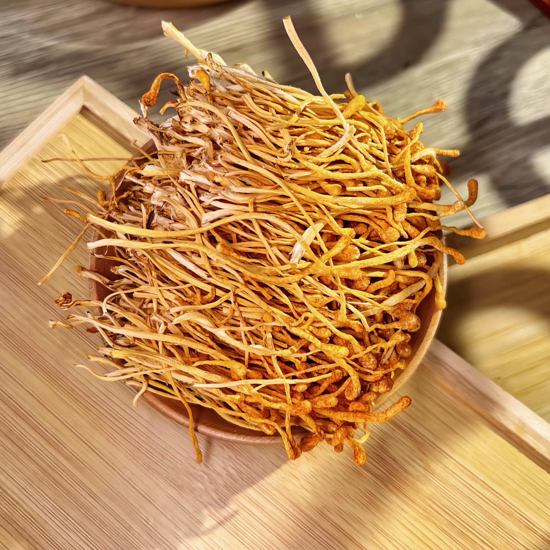  蛹虫草 新鲜干货 煲汤日常 【威威熊】