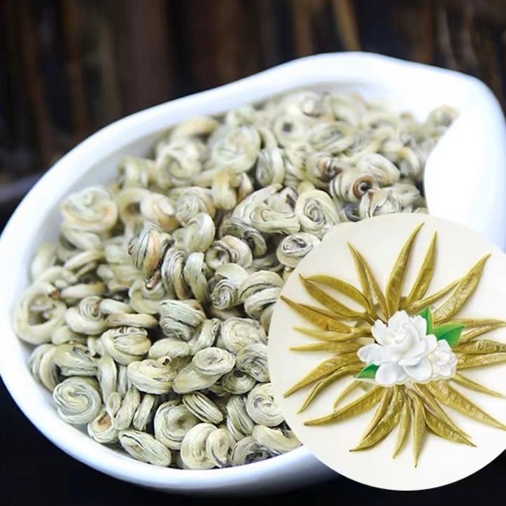 【2025年新茶】玉螺王茉莉花茶特级浓香型250g横县茉莉花茶散装