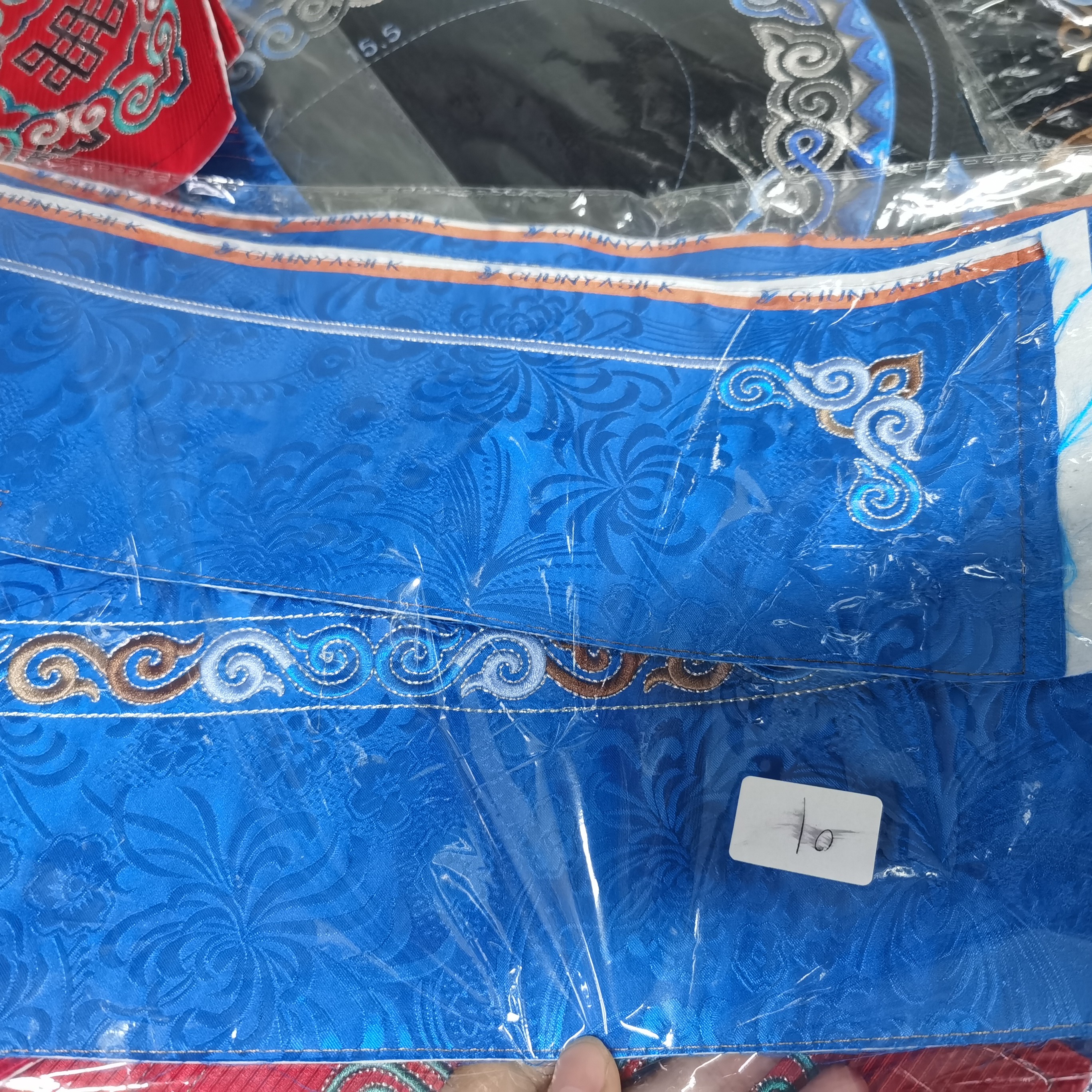 直袖口一套 真丝面料  尺