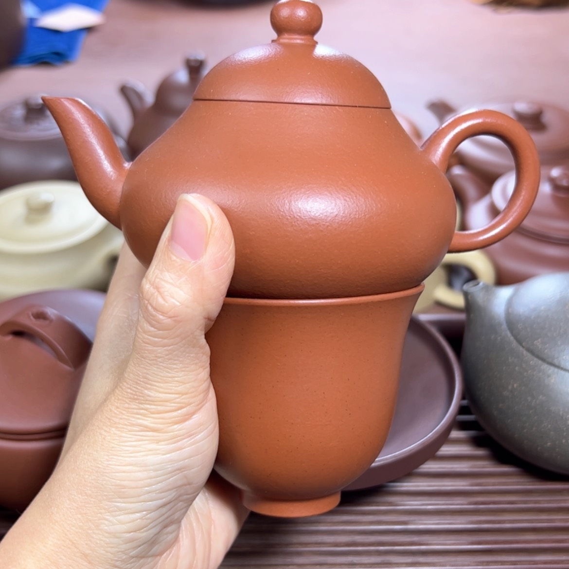【闪购商品】朱泥茶壶