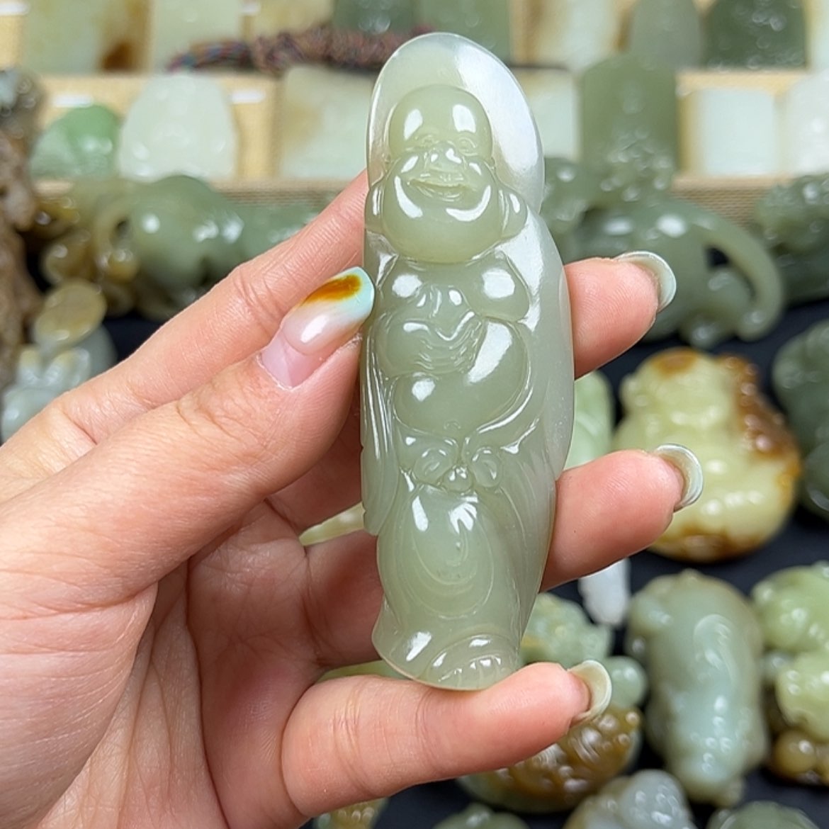 【闪购商品】和田玉颈饰未镶嵌阿*哥