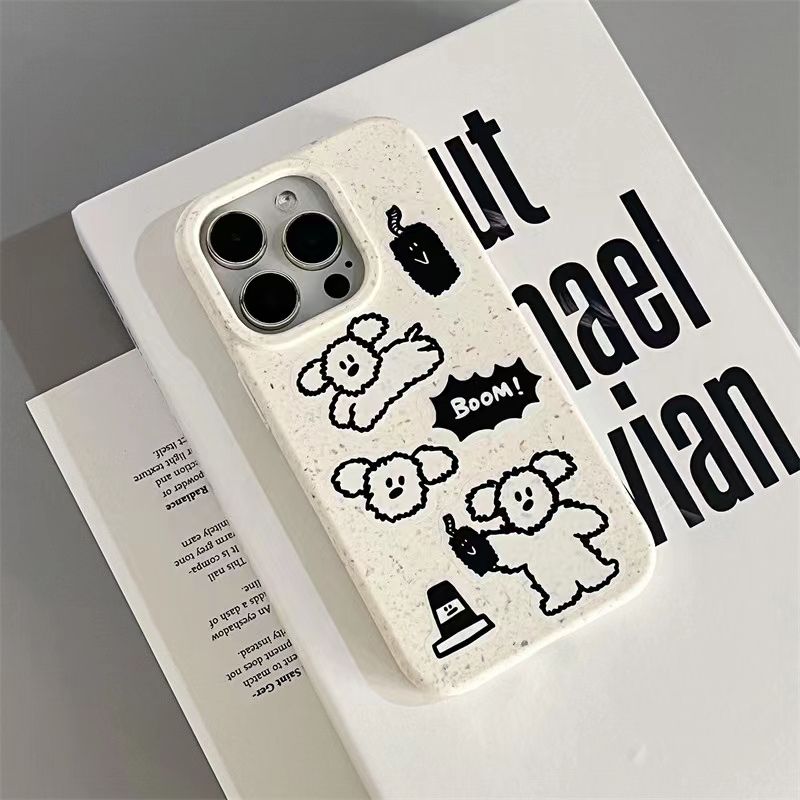 【专享0.01】线条小狗14ai手机壳iphone13promax卡通12/11小众xr/xs
