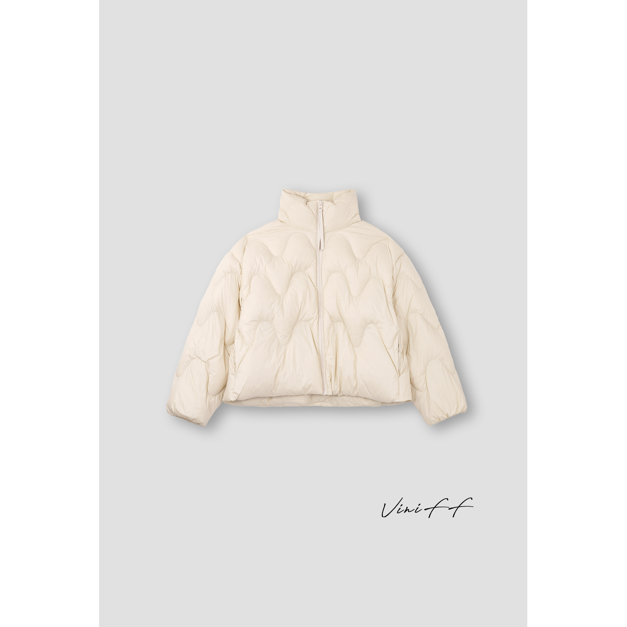 ViniFF薇妮｜【反季】395「波西塔诺」 立领羽绒服WA4DY006