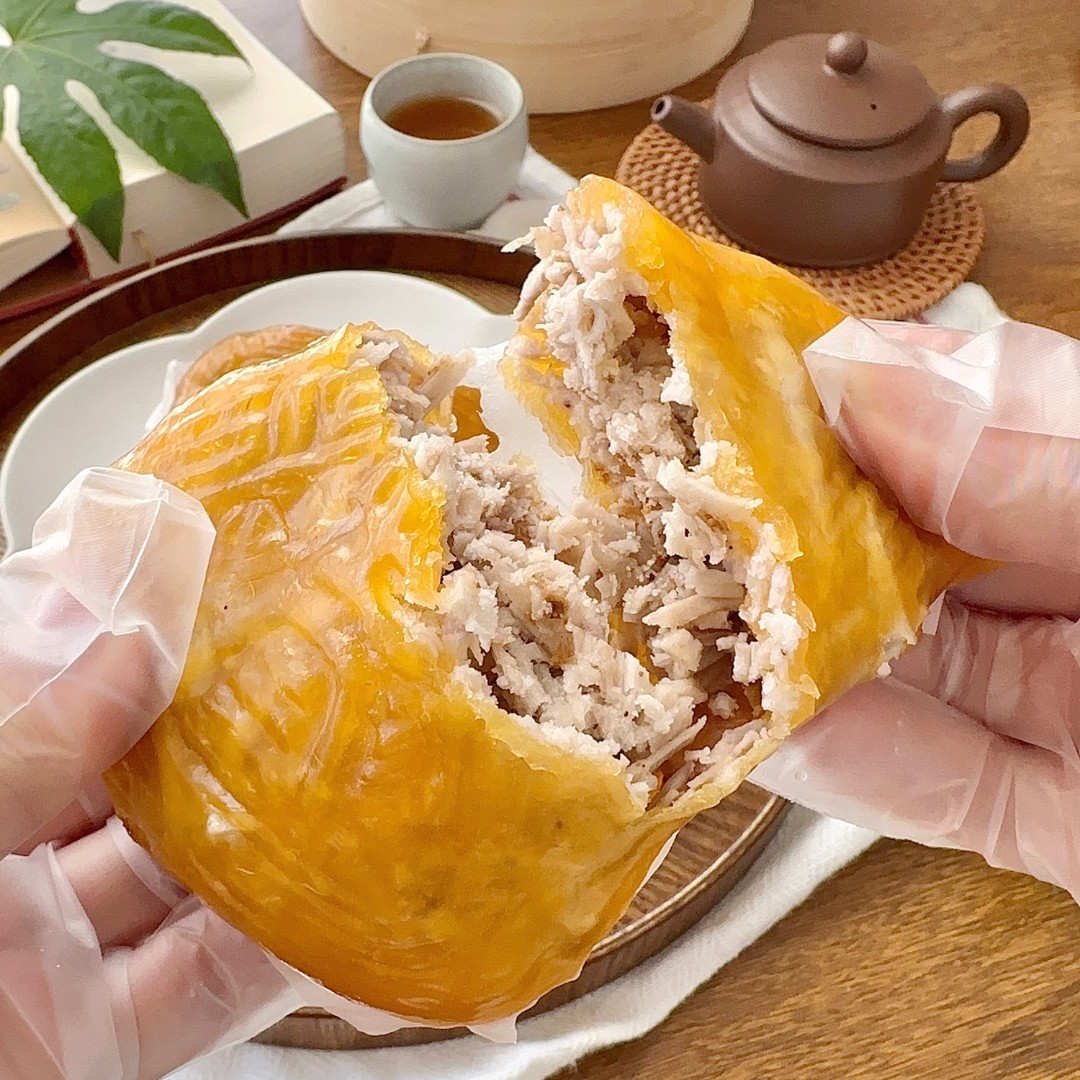 潮汕桃粿南瓜芋头粿广东地方特色小吃