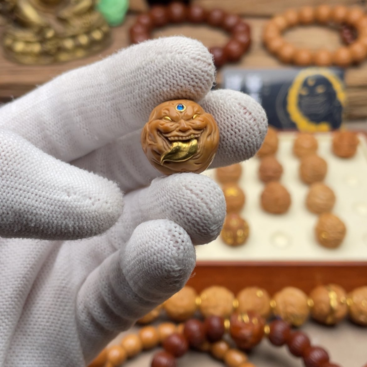 【闪购商品】猴头核桃把件f**w