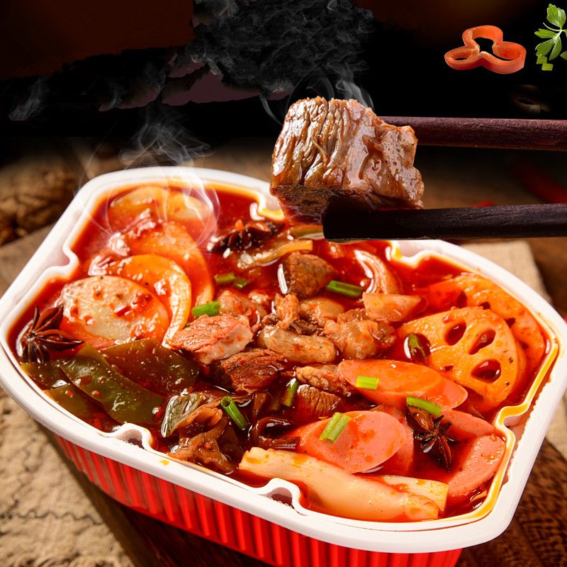 重庆自热小火锅懒人自煮自助酸辣粉网红食品学生便宜美味方便辣味