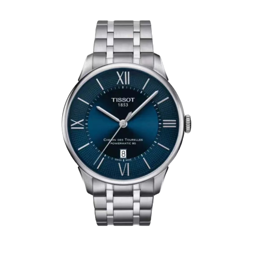 99新 Tissot/天梭 杜鲁尔系列手表/80H动储/42表径