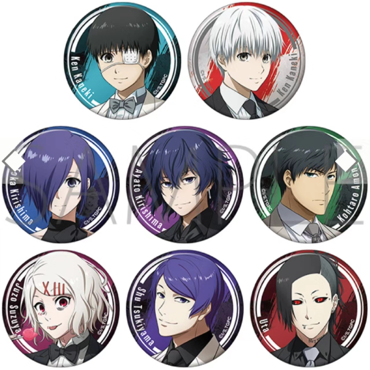 【东京喰种】十周年TV纪念吧唧 【盲盒默认代拆】