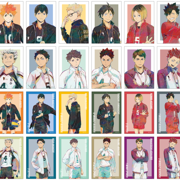 【排球少年】Ani-Art 水彩拍立得相卡第5弹 【盲盒默认代拆】