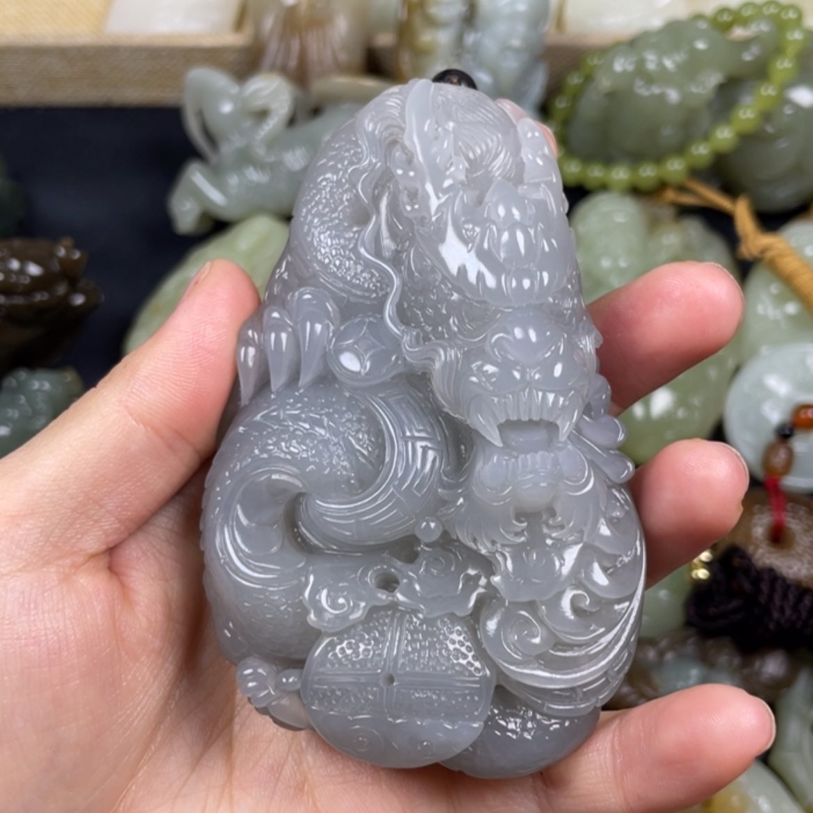 【闪购商品】和田玉颈饰未镶嵌无**比