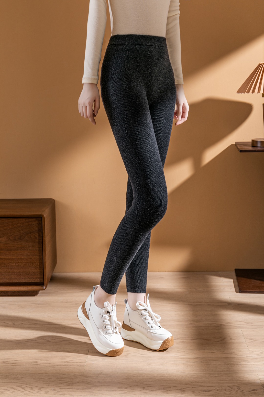 重磅推荐！羊毛一线成型打底裤