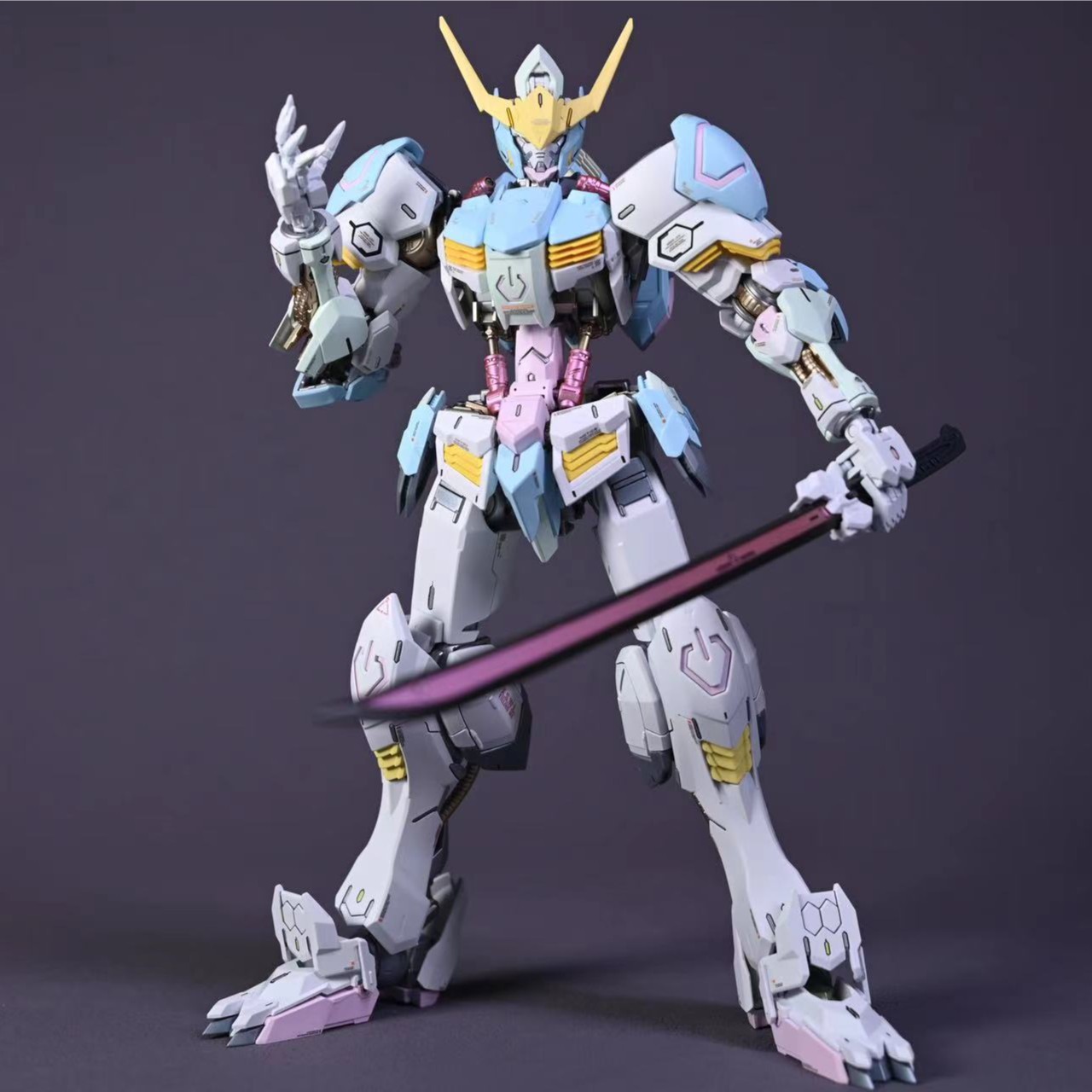 糖果铁血改色 1/100 MG巴巴托斯高达第四形态  拼装模型手办