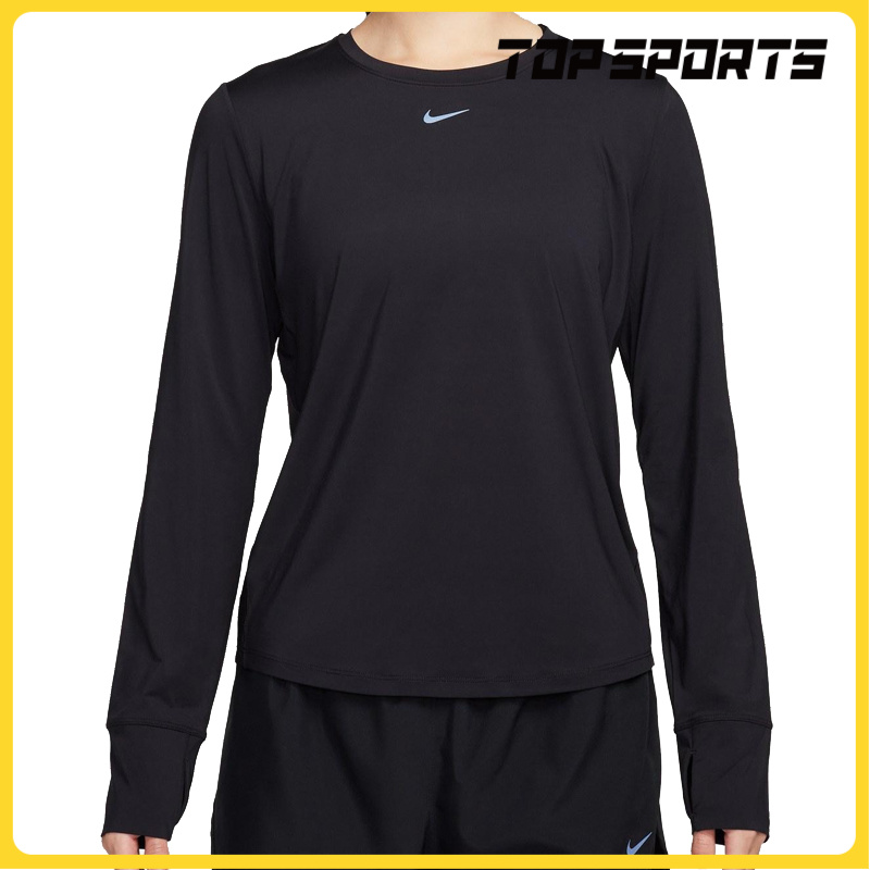 【滔搏】NIKE耐克女子ONE CLASSIC DF LS TOP无领长袖T恤FN2802-010