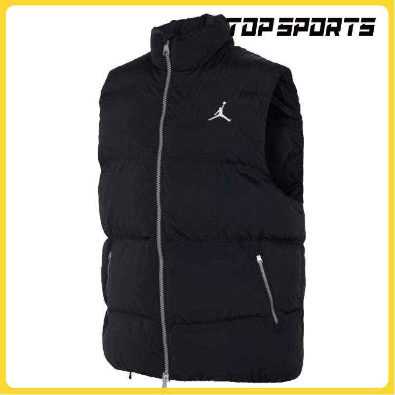 nike耐克男款时尚运动薄棉服J ESS STMT ECO VEST休闲FB7308-010