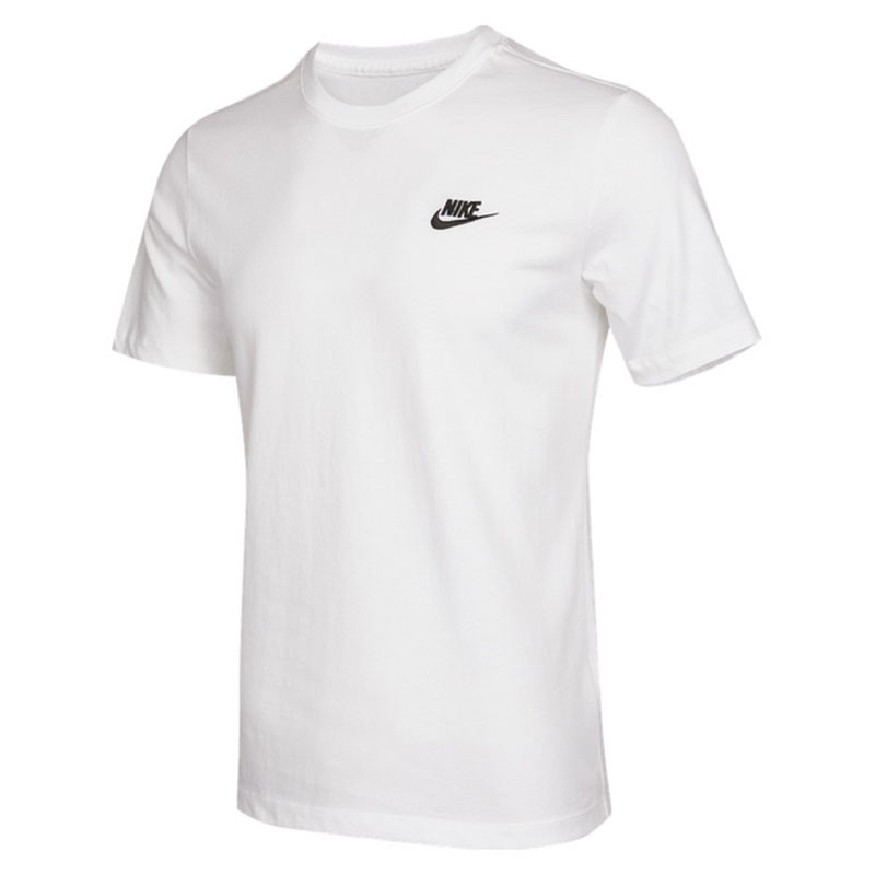 nike耐克夏季男款AS M NSW CLUB TEE时尚圆领短袖T恤AR4999-101