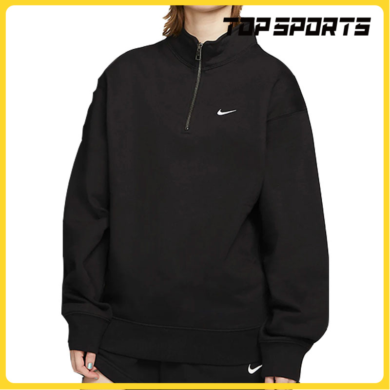 NIKE耐克男子M NK SOLO SWSH HW BB QZ TOP针织套头衫DQ5209-010