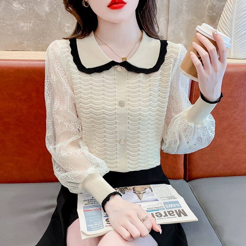 （一号链接）洋气秋冬季时尚百搭针织上衣女外套