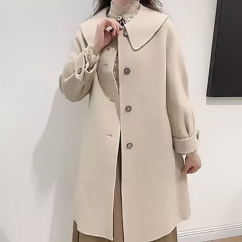 2️⃣ 2025年羊毛双面呢外套