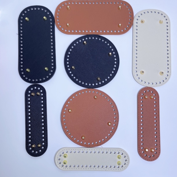 包底手工编织轻体冰丝线包包手提包钩编手工DIY包包专用的配饰