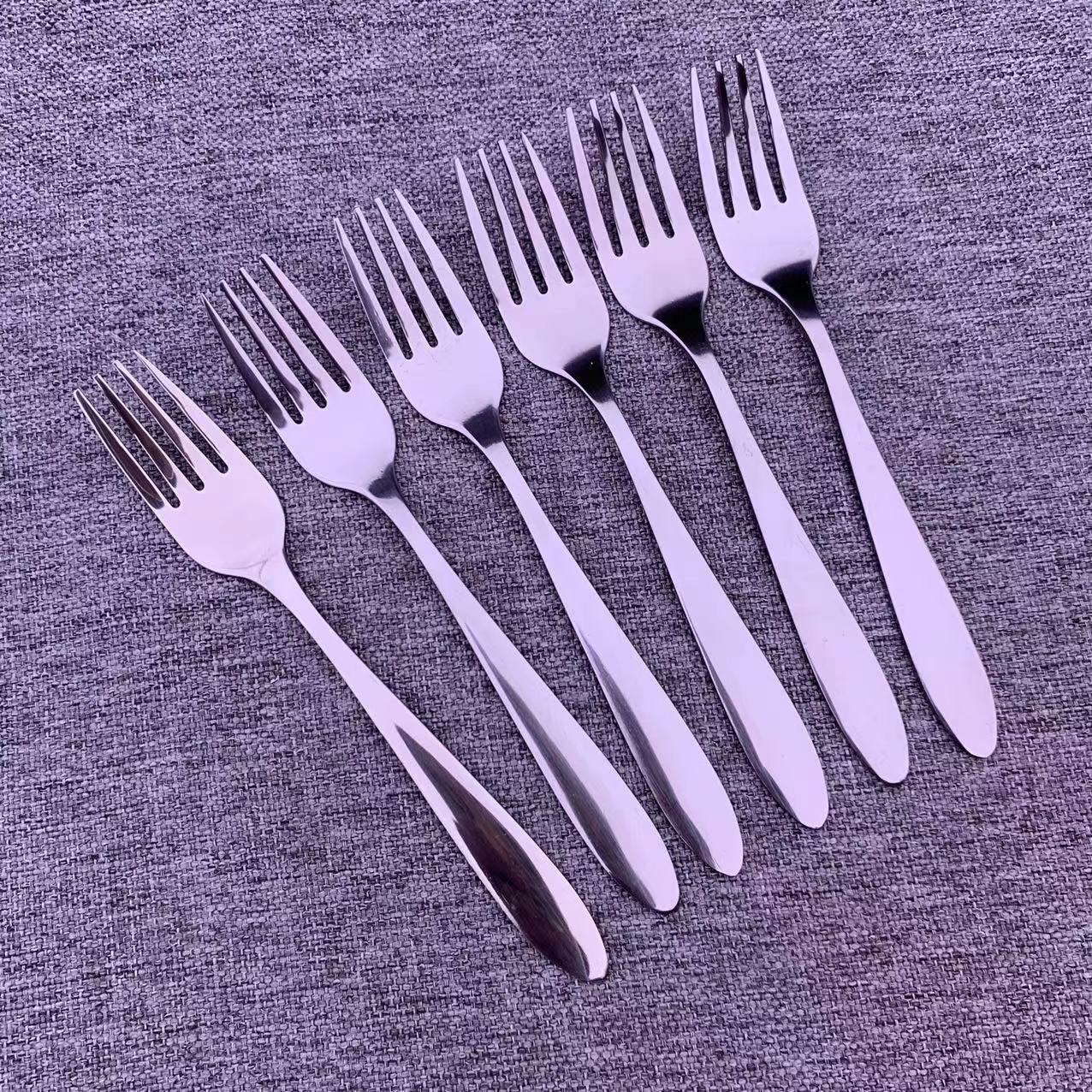 G051亗极简水果叉6支丨线上伟耳套厂家提供浮力