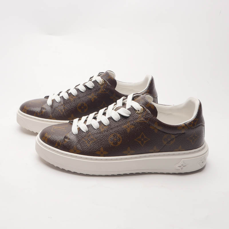 95新 LouisVuitton/路易威登 40/老花松糕鞋