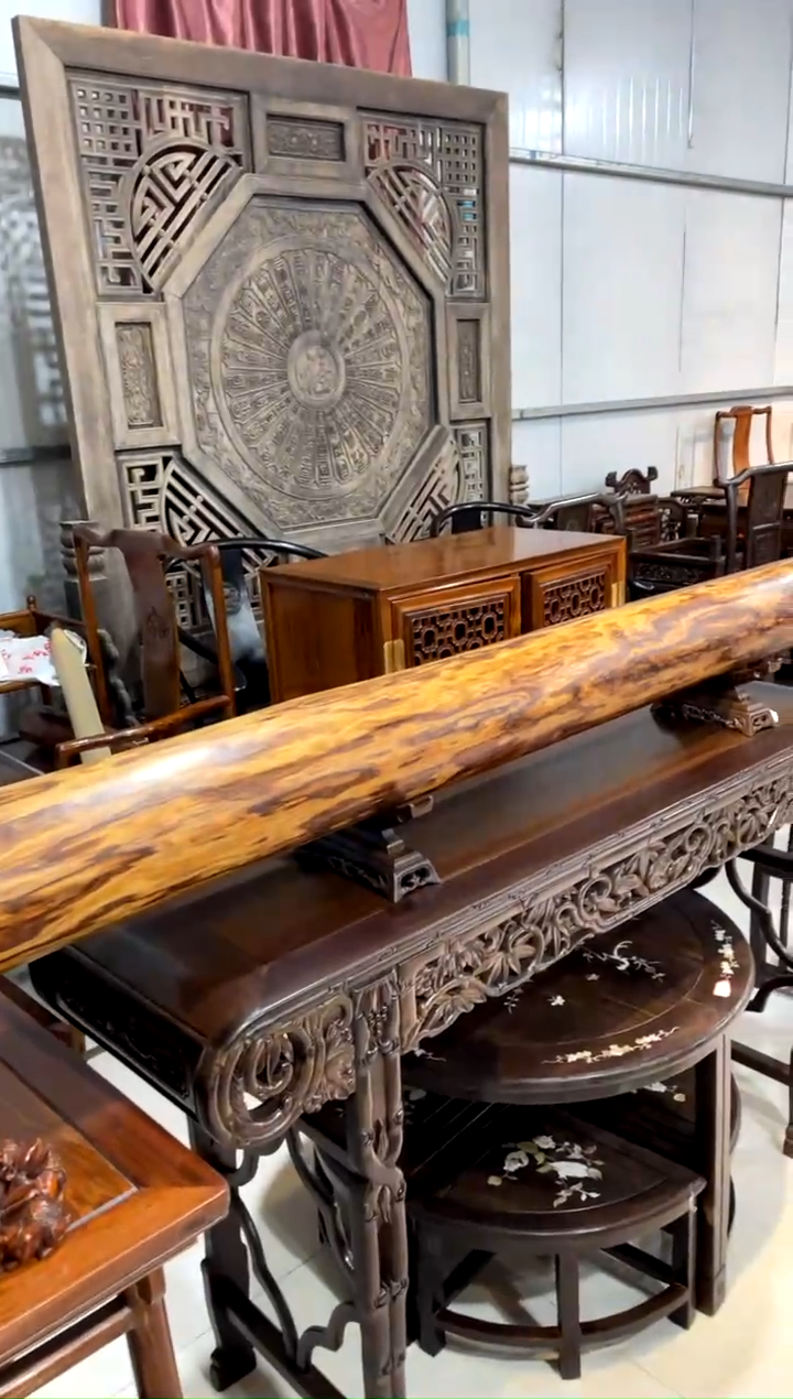 【闪购商品】雕刻木材长190横财一根