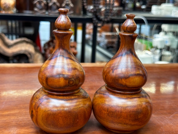 精美高级葫芦摆件16*8手工复古