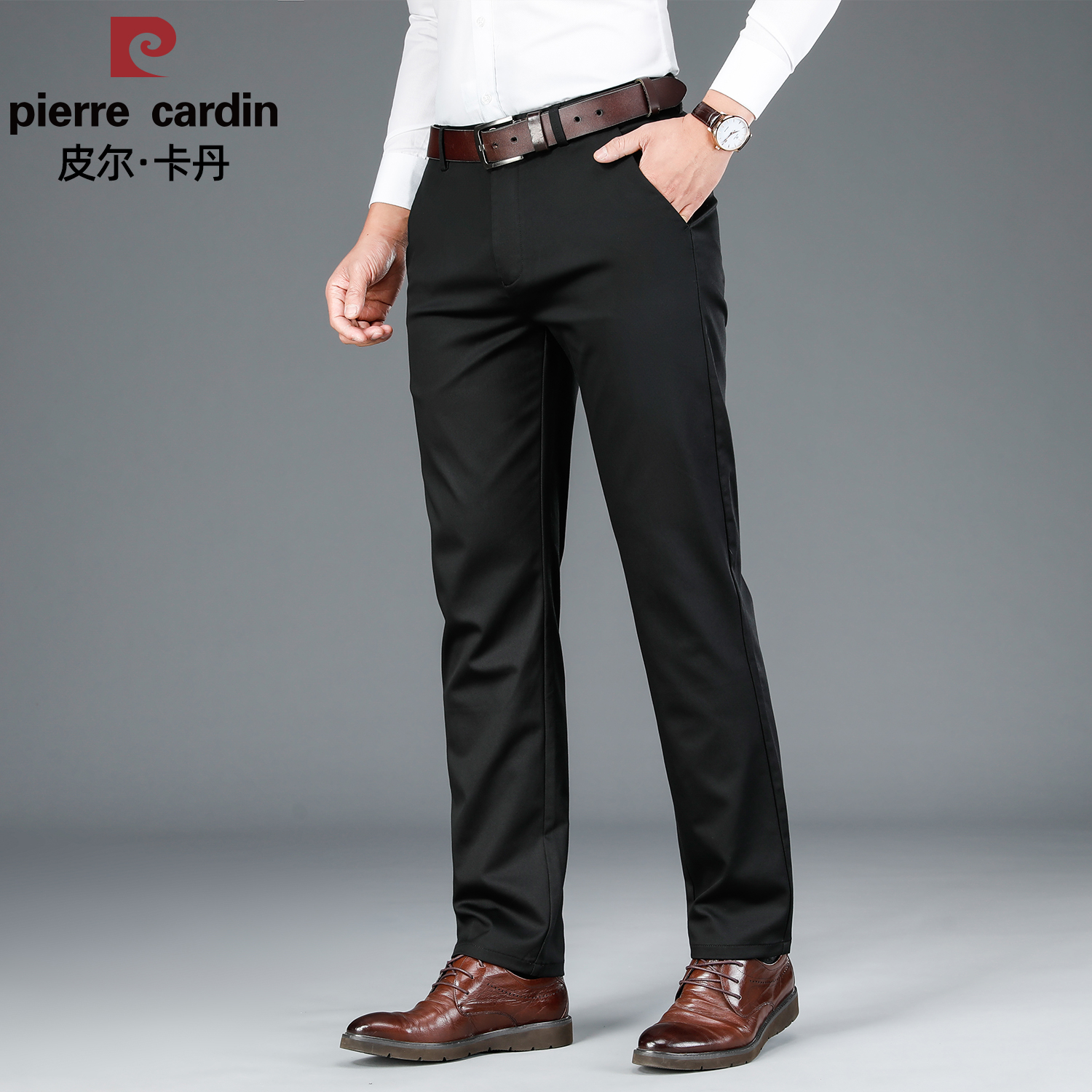 【羊毛总裁裤】秋冬户外男士高级百搭羊毛保暖舒适商务休闲长裤6970