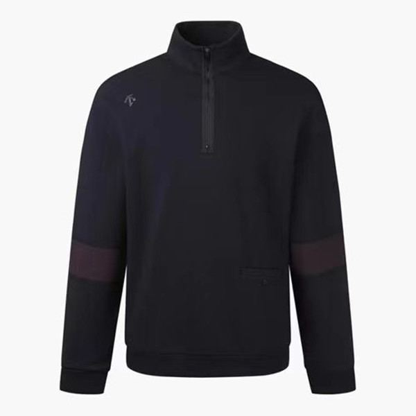 DESCENTE/迪桑特男女同款高尔夫系列运动休闲半拉链