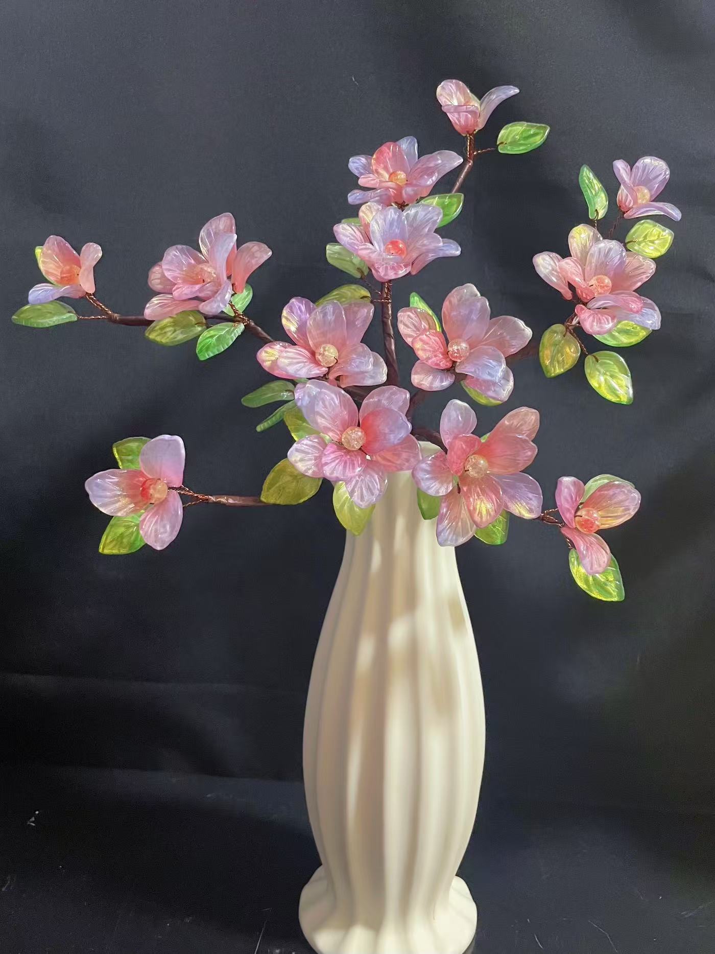 琉璃玉簪花（大瓶）   DIY材料包