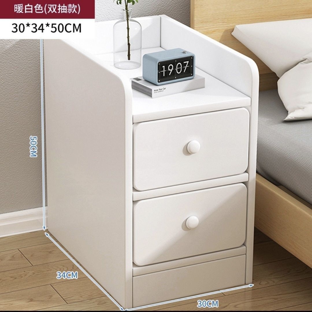 床头柜置物架卧室床边小柜子储物柜仿简易迷你小型收纳柜简约现代